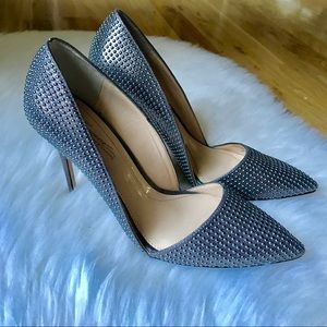 Imagine Vince Camuto Stud Leather stiletto heels
